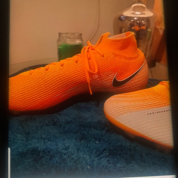 Nike Mercurial Superfly 7 Elite FG ACC Laser Orange Cleats main image 11